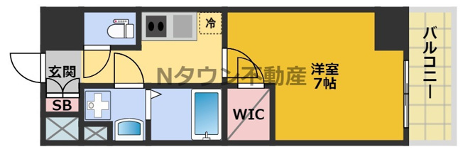 【間取り】 | エスリード大須プレシア | 使いやすい間取りです
