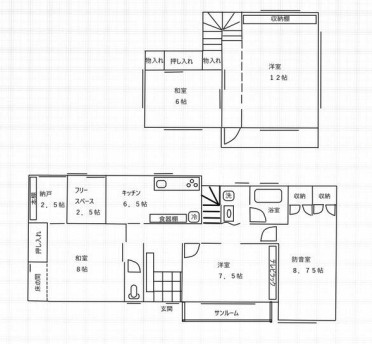 【間取り】 | 熊谷市久下　中古戸建