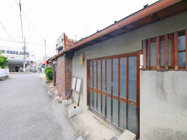 平野貸家店舗の外観パース