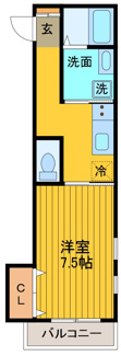 【間取り】 | メゾンフラワー