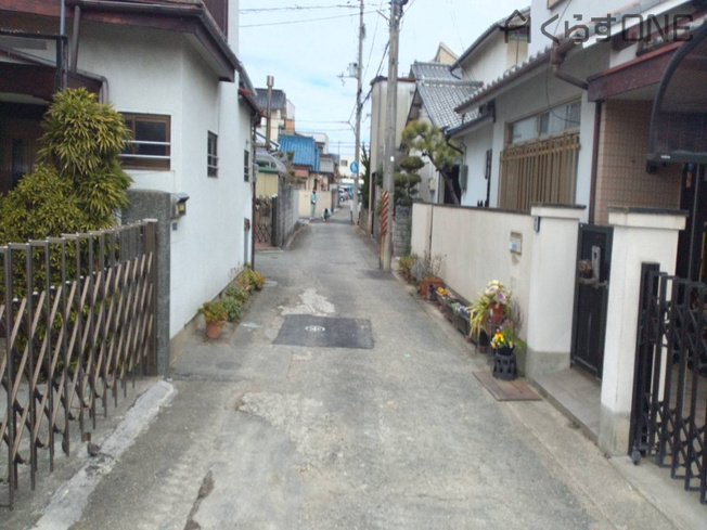 【前面道路含む現地写真】 | 姫路市東辻井4丁目／売土地