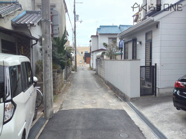 【前面道路含む現地写真】 | 姫路市東辻井4丁目／売土地