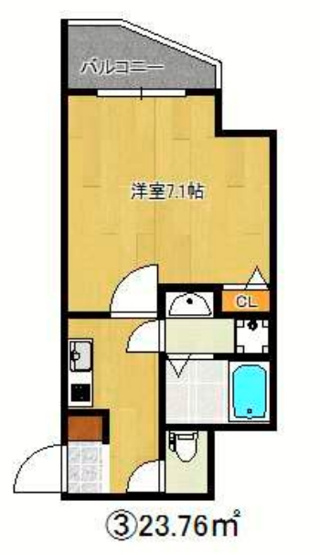 【間取り】 | ラパンジール四天王寺東