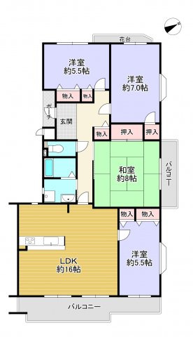 アヴニール鹿の子台２号棟