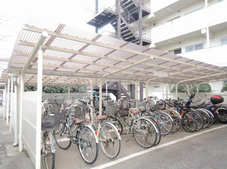 【その他共用部分】 | 駐輪場・バイク置場です。