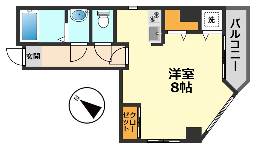 Bonheur新小岩の間取り