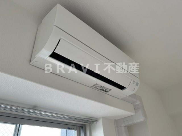 アドバンス上町台シュタット　BRAVI不動産の設備|【アドバンス上町台シュタット】エアコン