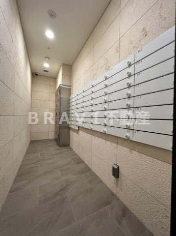 アドバンス上町台シュタット　BRAVI不動産のその他共用部分|【アドバンス上町台シュタット】郵便受け