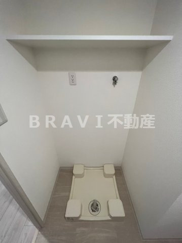 アドバンス上町台シュタット　BRAVI不動産の洗面所|【アドバンス上町台シュタット】洗濯パン