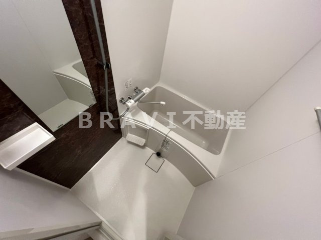 アドバンス上町台シュタット　BRAVI不動産の浴室|【アドバンス上町台シュタット】コンパクトで使いやすいお風呂です