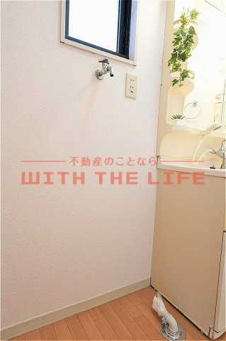グリーンエクセル小森野B【キャッシュバック対象物件】の洗面所|コンパクトで使いやすい洗面所