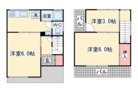 【間取り】 | 山手5丁目戸建 | ☆神戸市垂水区　山手5丁目戸建☆