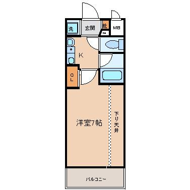 【間取り】 | エスリード梅田西第３