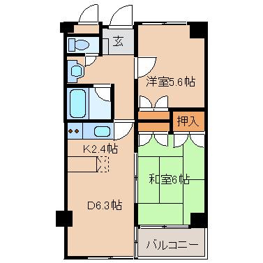 【間取り】 | エスリード福島