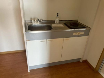 【キッチン】 | プティ・フルール | ■1口電気コンロ付き