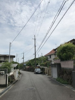 【前面道路含む現地写真】 | 大津市朝日2丁目9-19　中古戸建