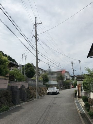 【前面道路含む現地写真】 | 大津市朝日2丁目9-19　中古戸建