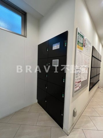 セレニテ谷九プリエ　BRAVI不動産のその他共用部分|【セレニテ谷九プリエ】宅配ボックス