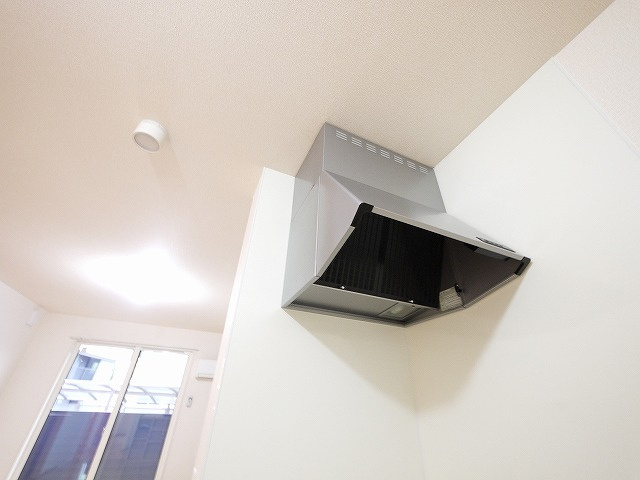 ヴィラ　ウェストⅡのキッチン|ガスフード