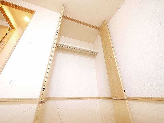 ヴィラ　ウェストⅡの収納|大きなスペースがあり、収納には困りません