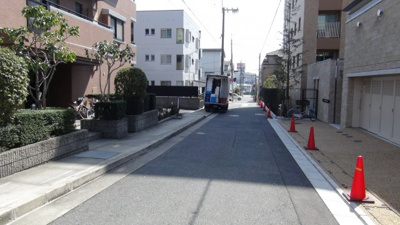 【周辺】 | ステイツ吹田・千里丘アネックス | 前面道路