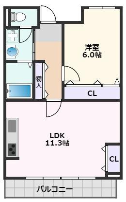 【間取り】 | ハイムボナール