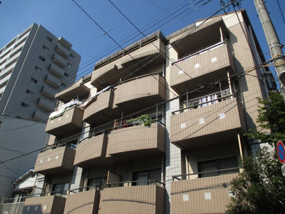 【外観】 | デルフィーノ上新庄 | 外壁タイル張りのお洒落なマンションです