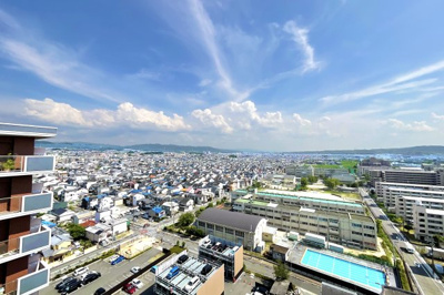 【展望】 | パデシオン京都大久保ザ・グランドレジデンス | こちらのマンションでは、大好きなペットと一緒に暮らせます。（規約による制限有）安心してペットと一緒にお引越しして頂けますよ。