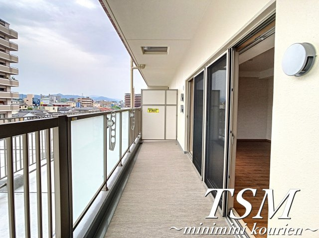 彩テラスのバルコニー