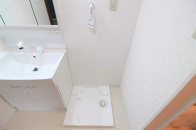 【洗面所】 | ブルーム楽音寺 | 室内洗濯機置き場