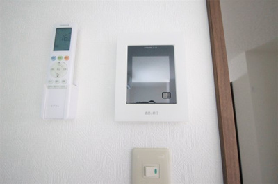 【セキュリティ】 | ブルーム楽音寺 | モニター付きインターホン