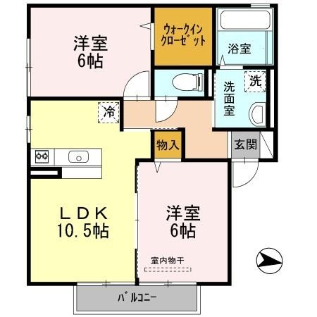 【間取り】 | ウィット N
