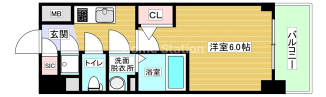 【間取り】 | エスリードレジデンス大阪ウエストコート