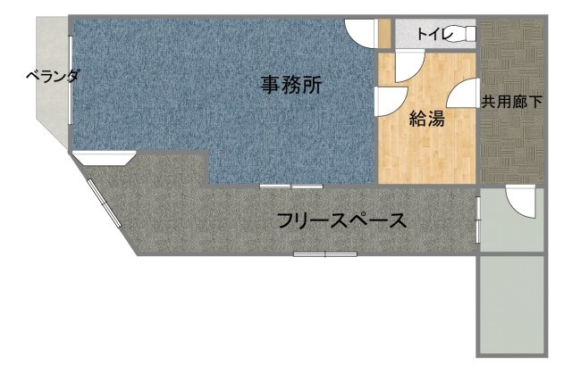 【間取り】 | 出洲港貸事務所