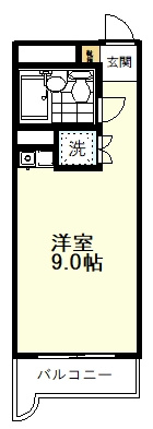 【間取り】 | 島野グリーンハイツ