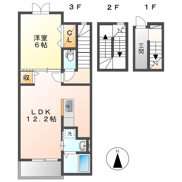 エスペランサＳの間取り