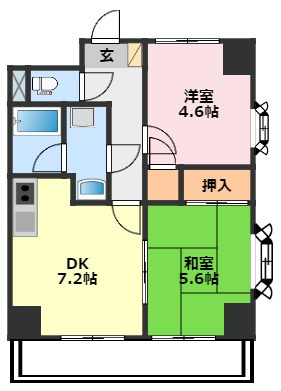 YRレジデンスの間取り