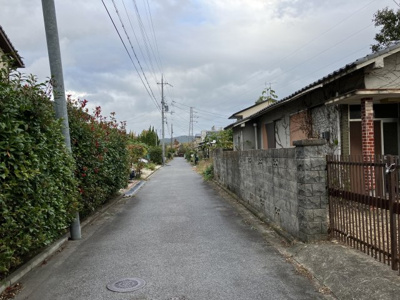 【前面道路含む現地写真】 | 大津市北小松1748-192　売土地
