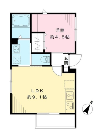 【間取り】 | ルーム南麻布