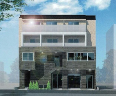 【外観パース】 | （仮称）阿佐ヶ谷一番街新築ビル