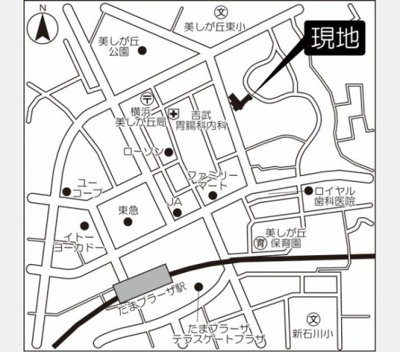 【地図】 | メゾン・ルミエールたまプラーザ