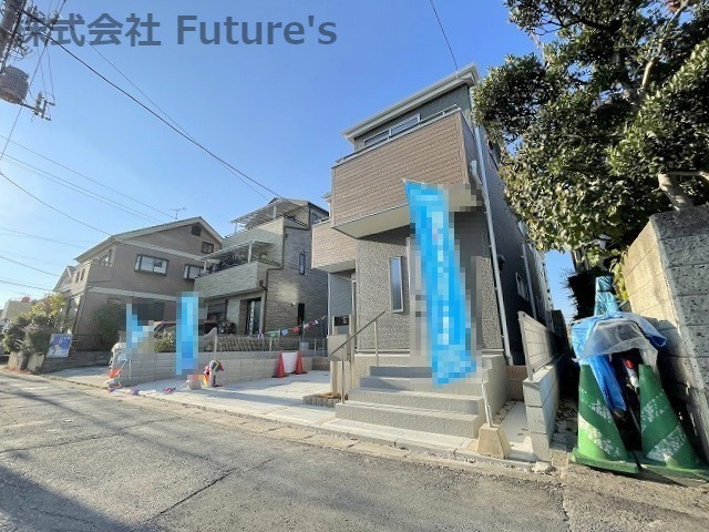 八潮市古新田　新築戸建　全2棟　1号棟の外観|その他の物件情報もお気軽にお問合せ下さい。