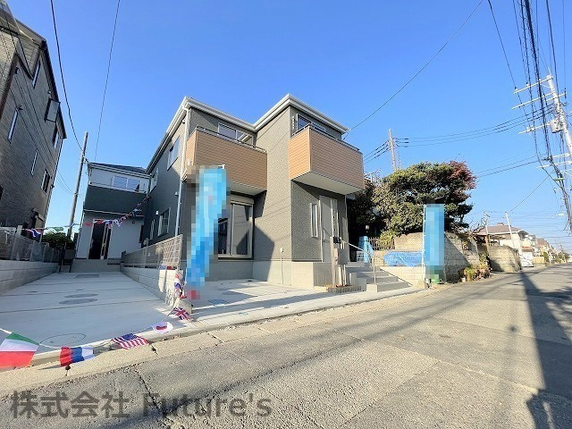 八潮市古新田　新築戸建　全2棟　1号棟の外観|その他の物件情報もお気軽にお問合せ下さい。