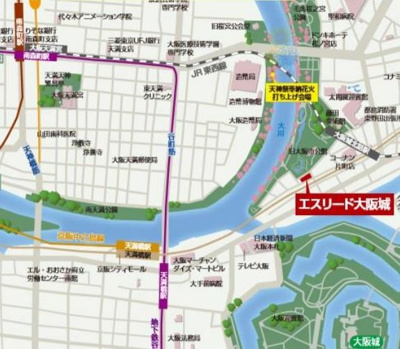 【地図】 | エスリード大阪城