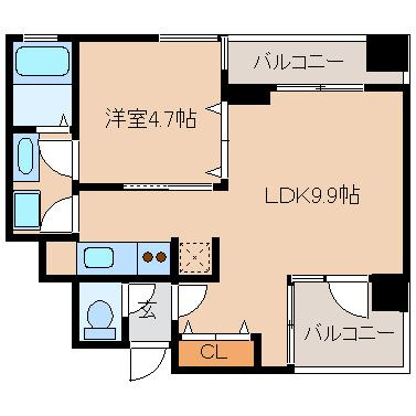 【間取り】 | アリス・マナーガーデン新町