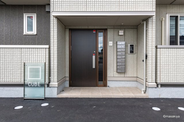 CUBEのエントランス