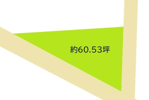 和歌山市野崎　土地の土地図