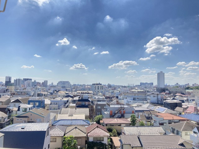 トレフォイルナカノブの展望|写真は同間取り7階の参考写真です。