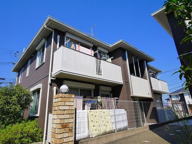 グレイスコートAの外観|外はこのようになっています