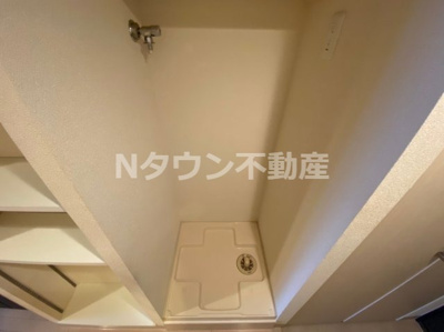 【設備】 | エステムコート名古屋駅前CORE | 洗濯機置き場です